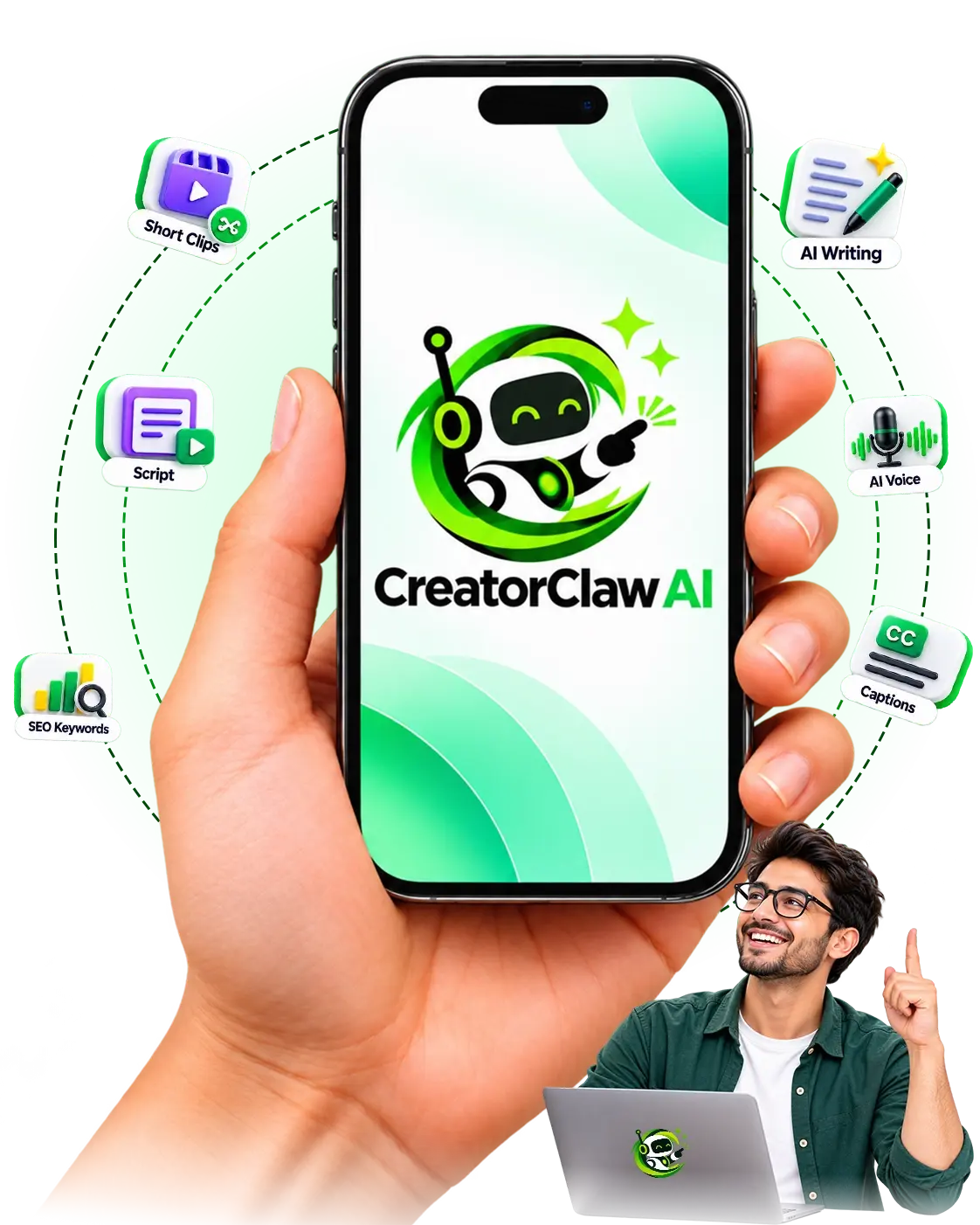 CreatorClaw AI tool consolidation visual
